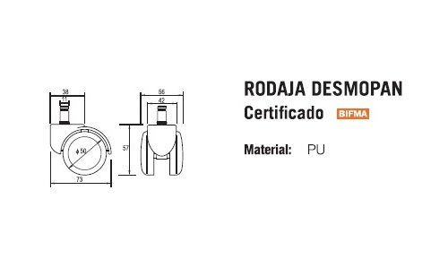 rodajas para sillas de oficina